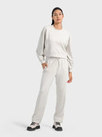 Millennia Round Neck Drop Shoulder Sports Top - Ladyez