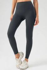 High Waist Skinny Active Pants - Ladyez
