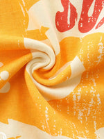Children's Graphic Tee & Geometric Print Shorts Set