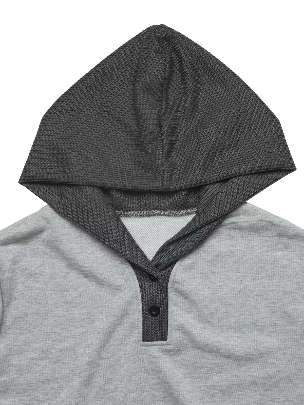 Dropped Shoulder Long Sleeve Hoodie