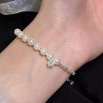925 Sterling Silver Pearl Bracelet