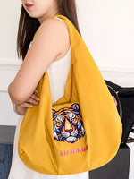 Casual Handbag with Zipper