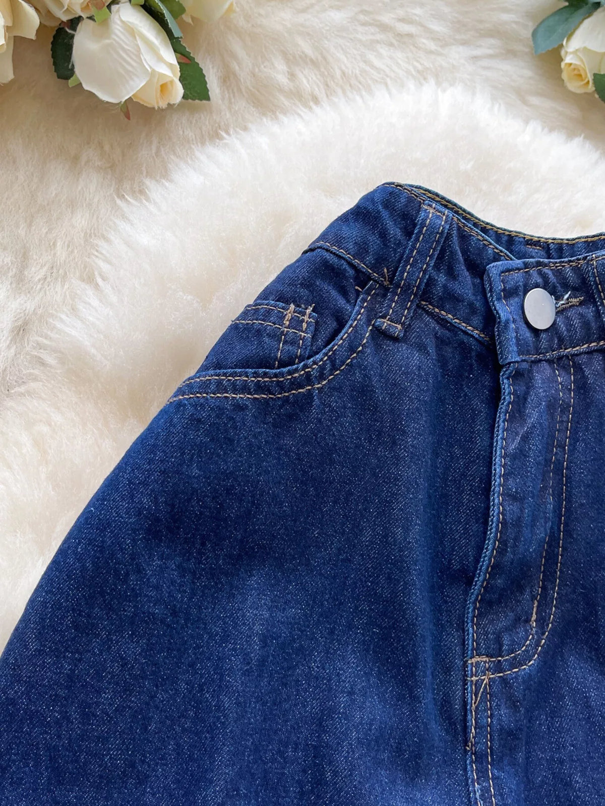High Waist Wide Leg Jeans