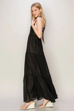HYFVE Halter Neck Cover Up Maxi Dress - Ladyez