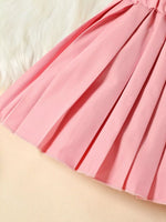Children's Cami & Button Detail Top & Skirt Set