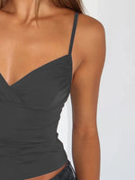 V-Neck Cami Top - Ladyez