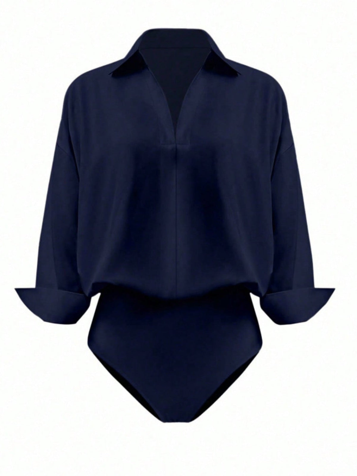 Button-Down Long Sleeve Bodysuit