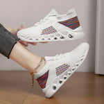 Round Toe Flats Athletic - Ladyez