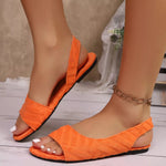 Open Toe Slide Sandals