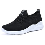 Breathable Mesh Lace Up Athletic