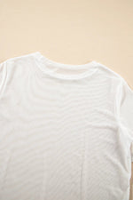 V-Neck Cami and Round Neck Short Sleeve Cover Up Set