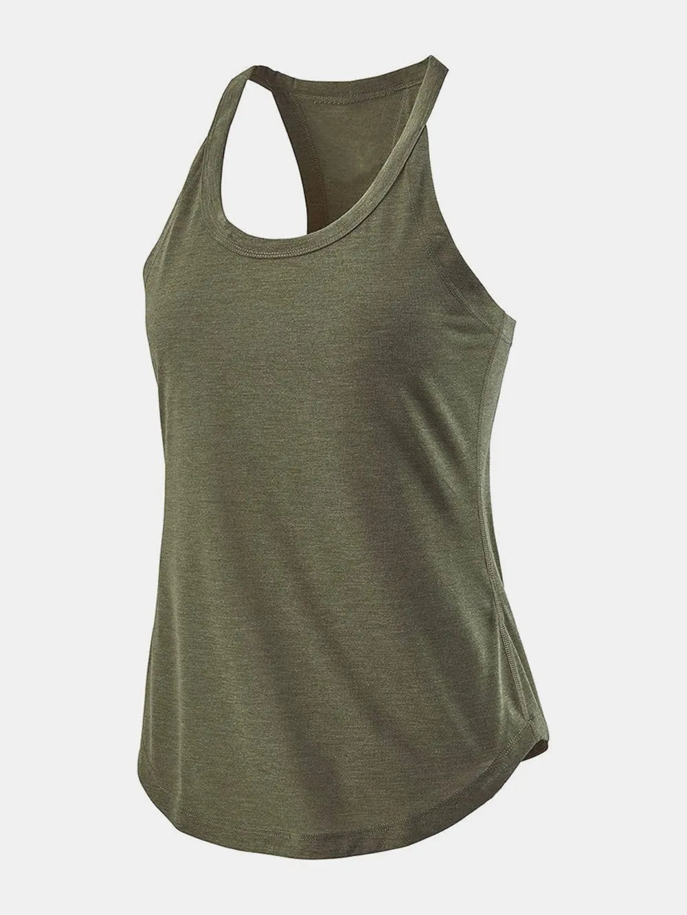 Scoop Neck Active Tank - Ladyez