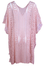 Angel Wings Cutout V-Neck Cover-Up with Tassel - Ladyez