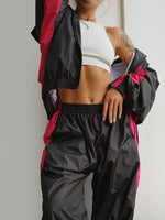 Zip Up Long Sleeve Top and Pants Set