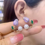Flower Stud Earrings