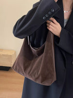 Vintage Suede Shoulder Bag