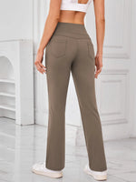 Lovelet High Waist Active Pants with Pockets - Ladyez