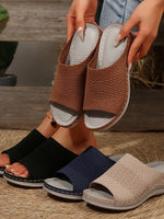 Mesh Open Toe Sandals