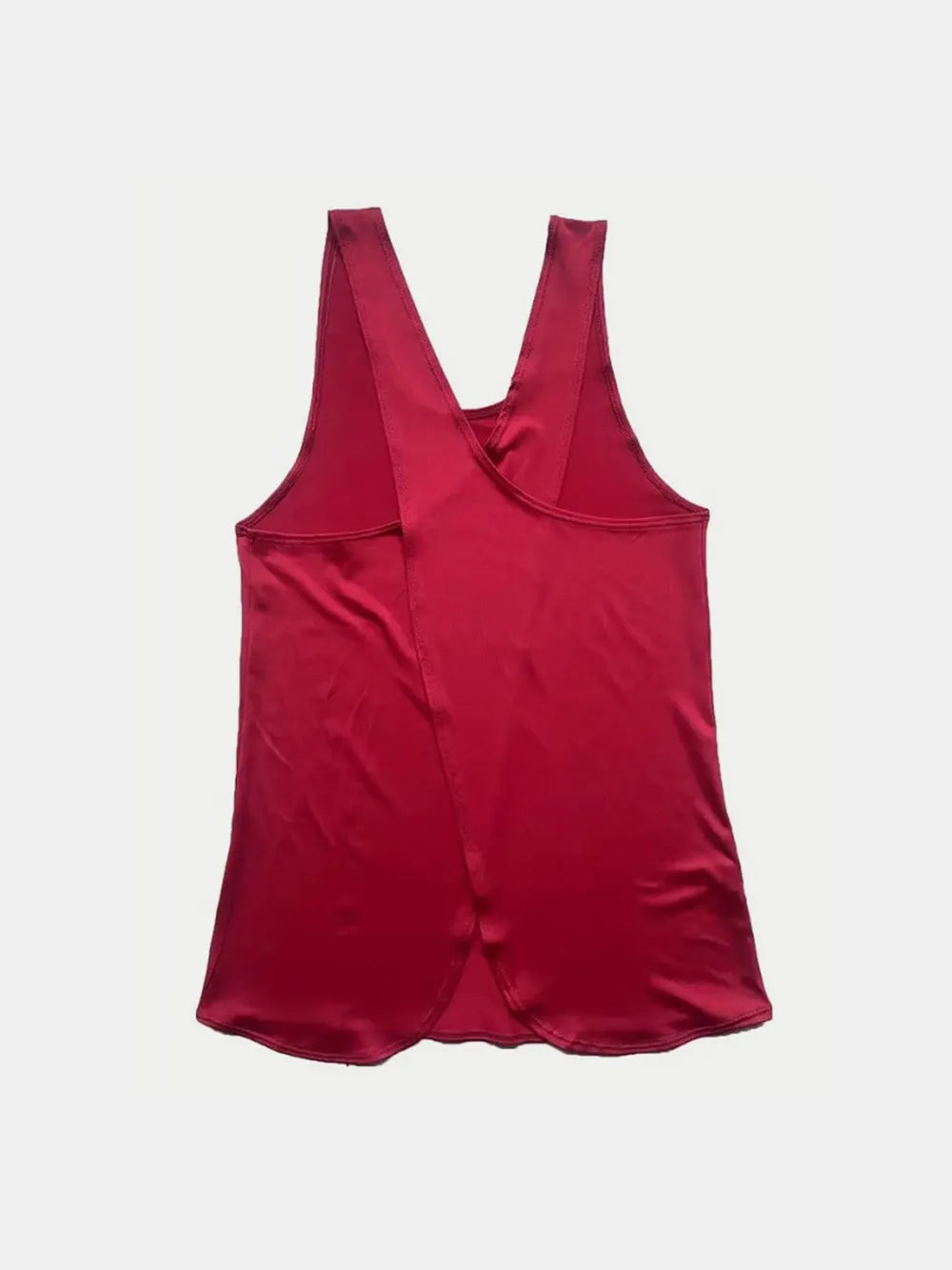 Crisscross Scoop Neck Active Tank - Ladyez
