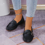 Round Toe Flats Slip-Ons