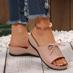 Open Toe Wedge Sandals