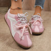 Round Toe Platform Sneakers