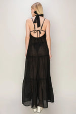 HYFVE Halter Neck Cover Up Maxi Dress - Ladyez