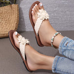 Flower Toe Post Sandals