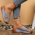 Open Toe Wedge Sandals