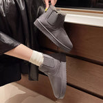 Round Toe Platform Boots
