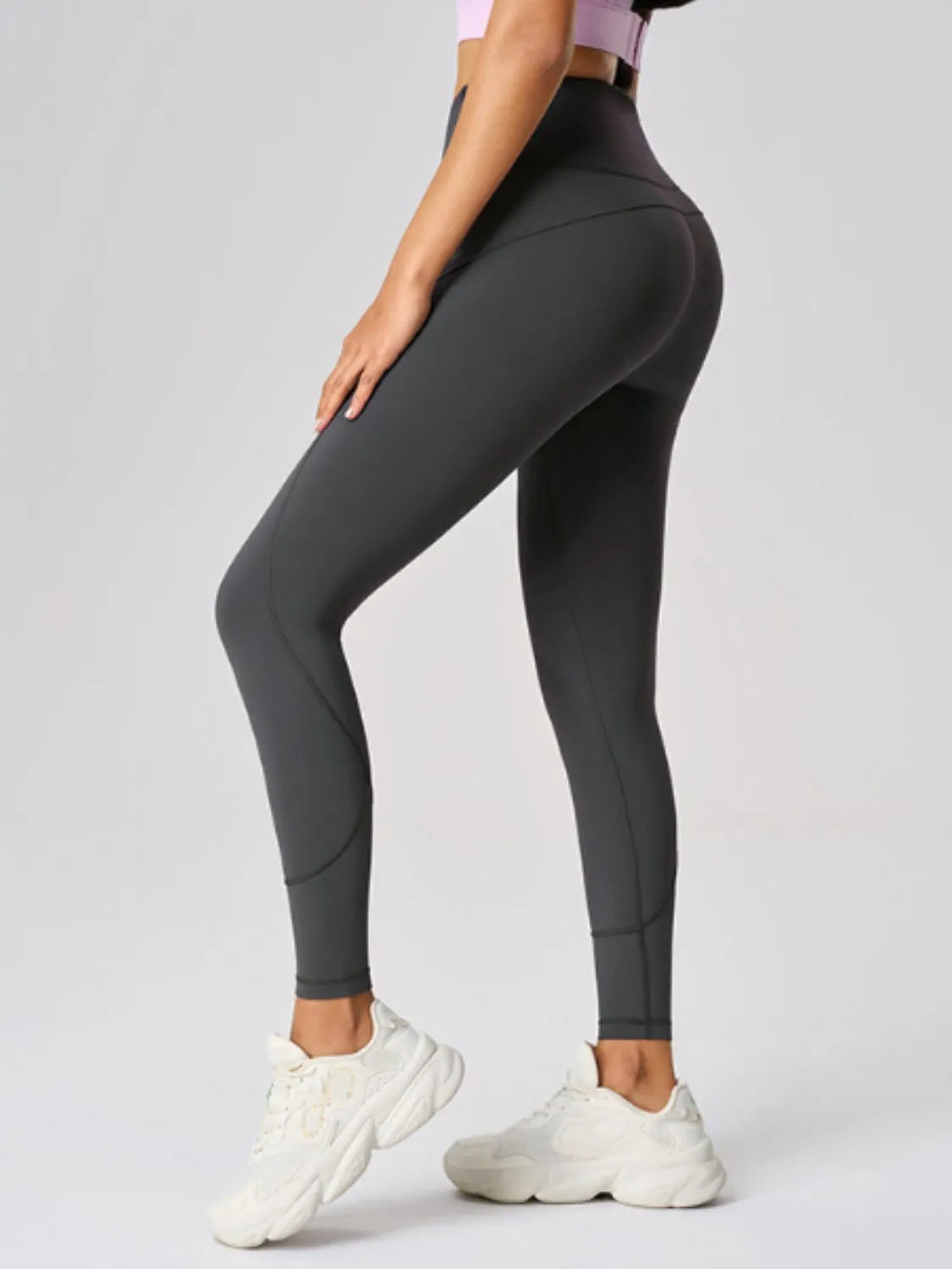 High Waist Active Leggings - Ladyez