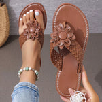 Flower Toe Post Sandals