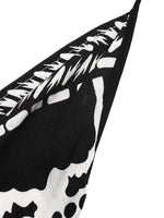 Printed Halter Neck Maxi Dress