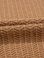 Contrast Trim Boxy Fit Sweater Vest