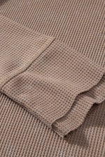 Button Detail Long Sleeve Top