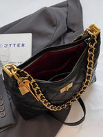 Quilted Chain Strap Shoulder Bag