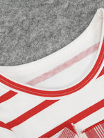 Children's Striped Long Sleeve Dress