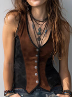 Button Up Vest Coat