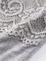 Lace Detail Square Neck Tank
