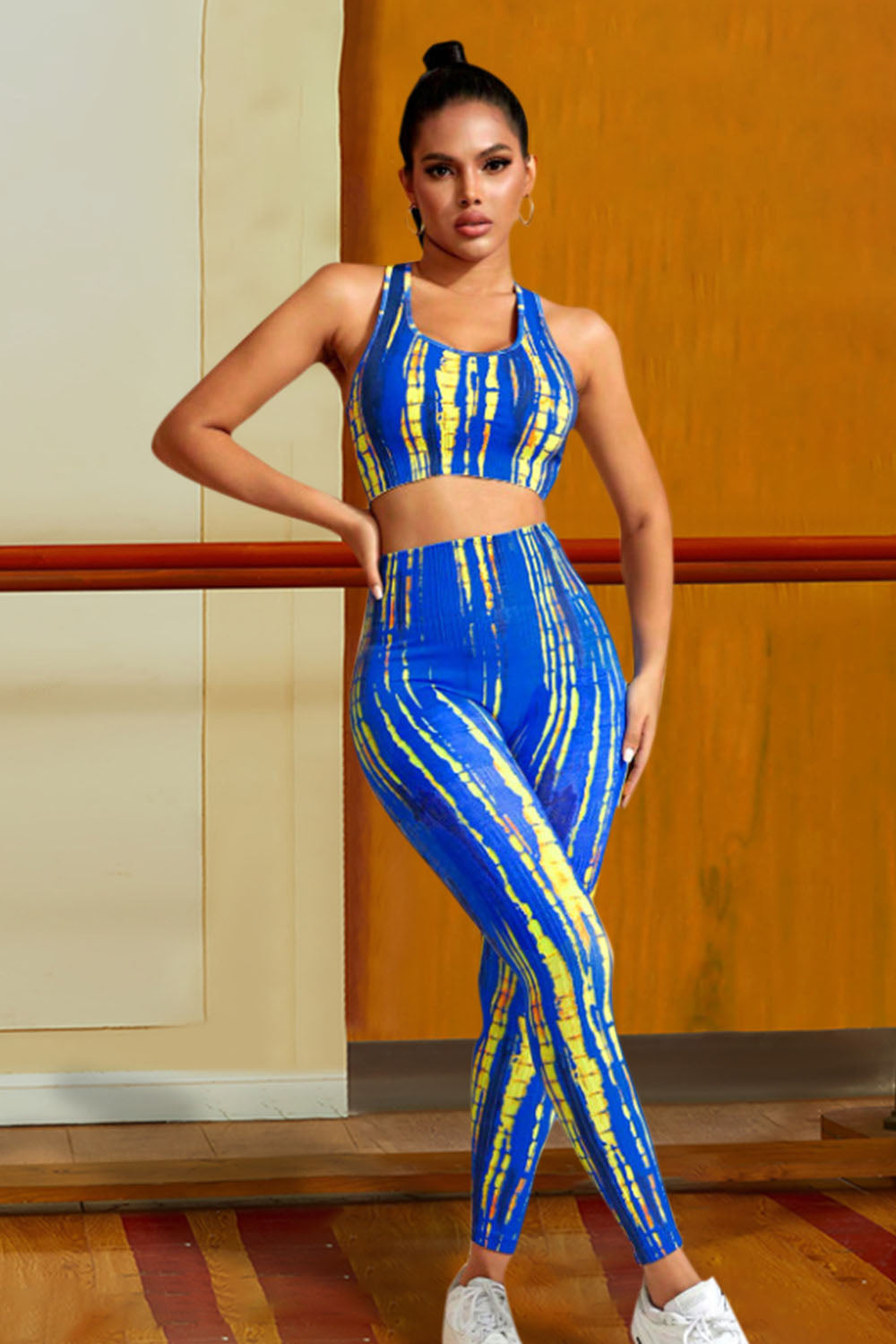 Sports Tank and Leggings Set - Ladyez