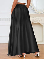 A-Line Maxi Skirt with Pockets
