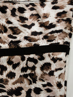 Leopard Print Lace Trim Cami
