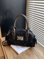 Vintage Top Handle Crossbody Bag