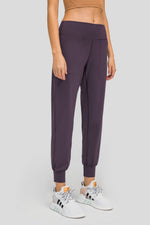 Millennia Wide Waistband Slant Pocket Pants - Ladyez