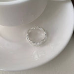 925 Sterling Silver Pig's Snout Ring