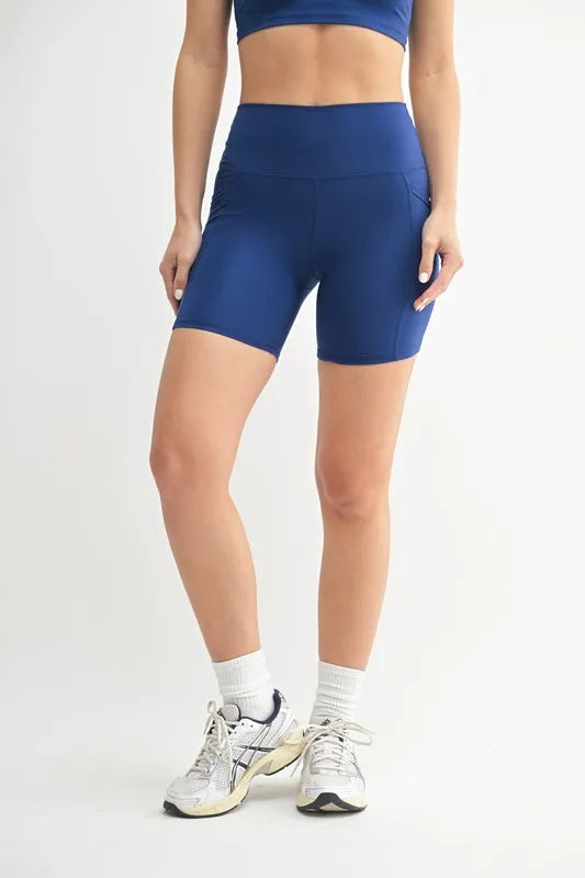 MONO B Venice Cloud Light Sculpt Biker Shorts - Ladyez