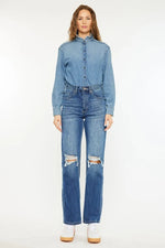 Kancan Ultra High Rise 90's Boyfriend Jeans - Ladyez