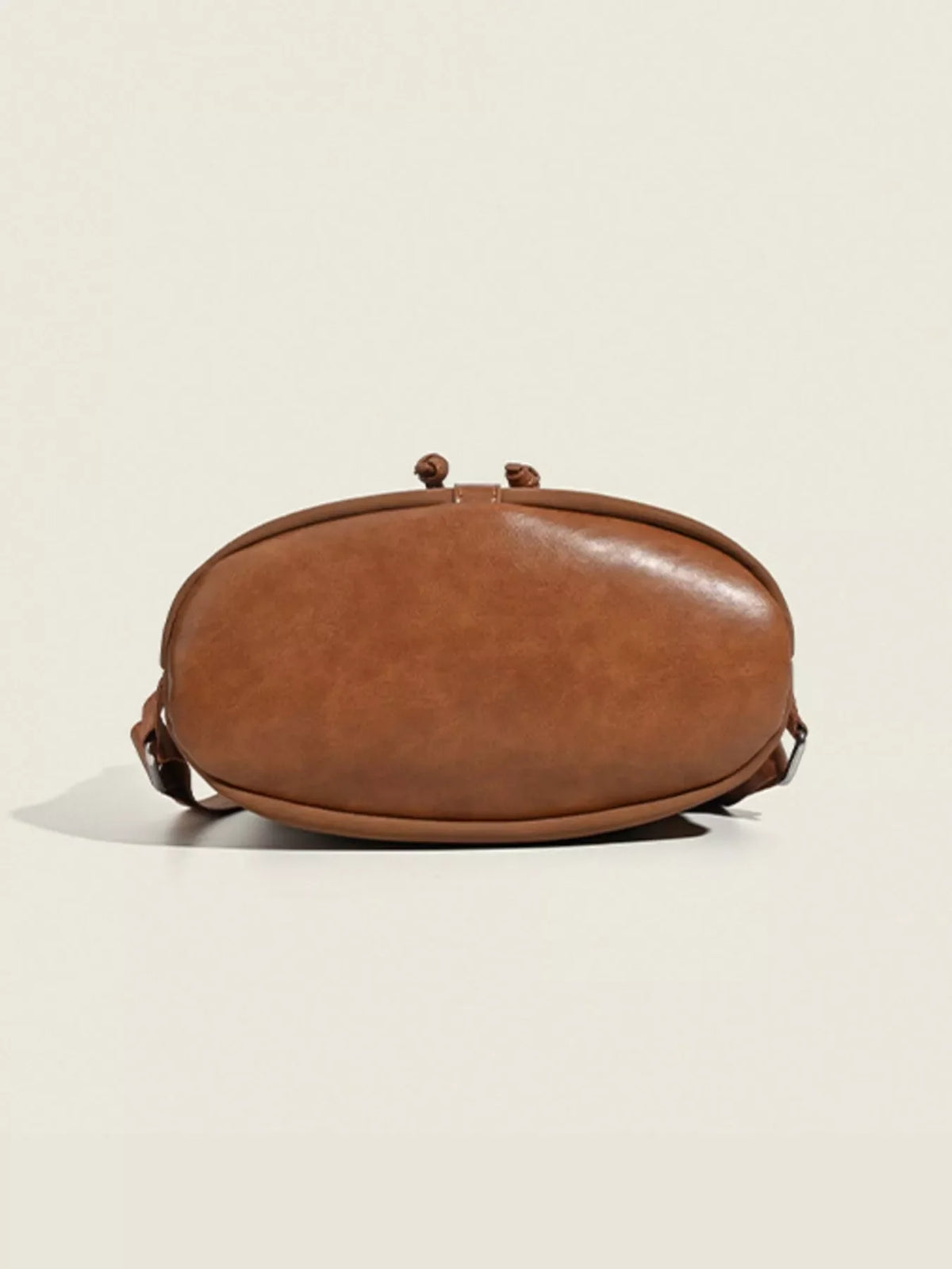 Drawstring Closure Flap Backpack Bag