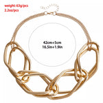 18K Gold-Plated Chain Necklace