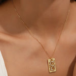 925 Sterling Silver Letter S Pendant Necklace - Ladyez